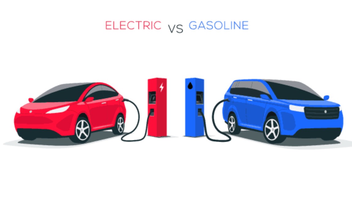 Difference Between Gas engine Cars vs Electric Cars